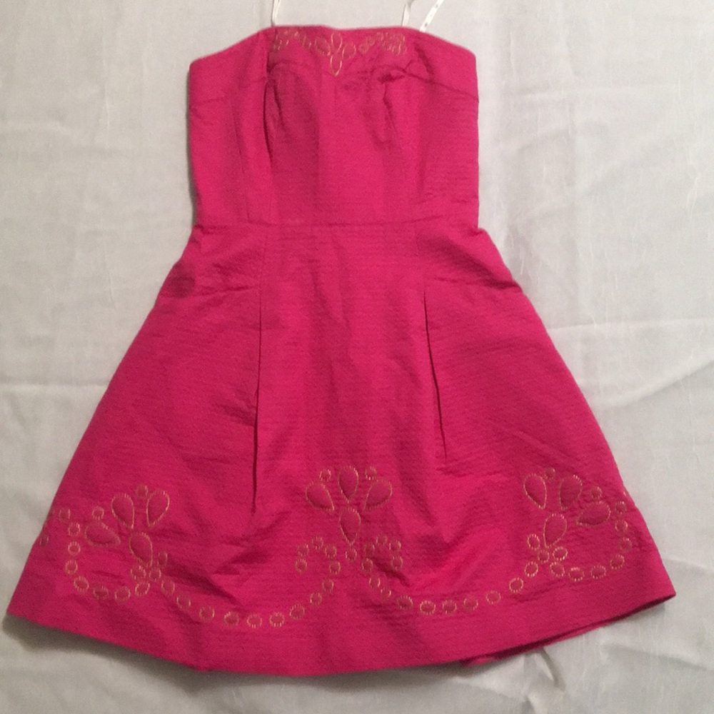 Hot pink Lily Pulitzer dress!